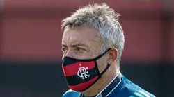 Dome volta a ser questionado no Rubro-Negro — Foto: Alexandre Vidal / CRF