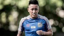 Peruano nunca rendeu pelo clube - Foto: Ivan Storti/Santos FC.