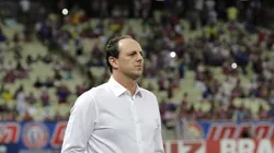 Ceni ficou bravo com a arbitragem — Foto: Gustavo Simão/Fortaleza