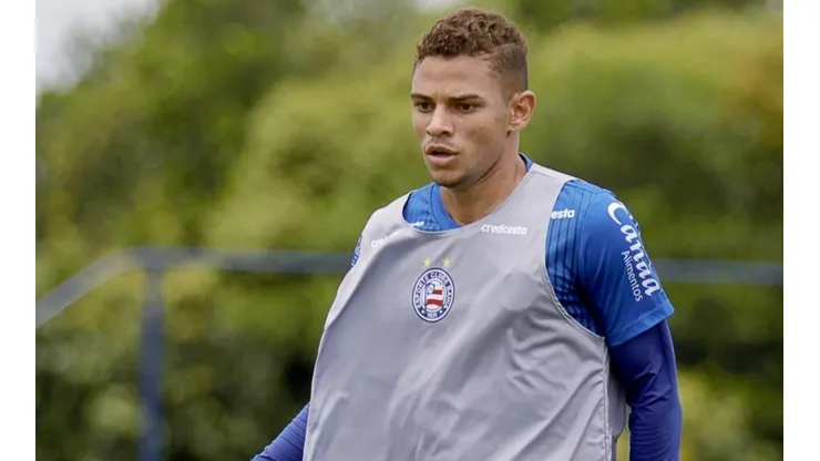 Edson foi relacionado pelo Tricolor. Foto: Felipe Oliveira / EC Bahia / Divulgação