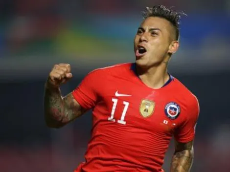 Eduardo Vargas foi oferecido ao Corinthians