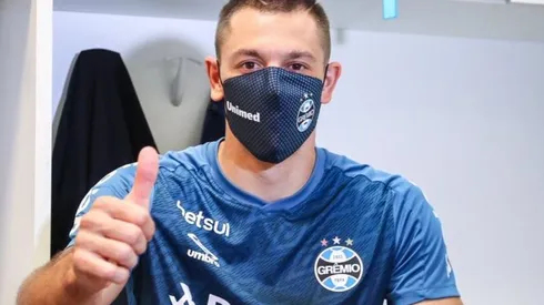 Argentino deve estrar pelo Tricolor - Foto: Lucas Uebel/Grêmio.