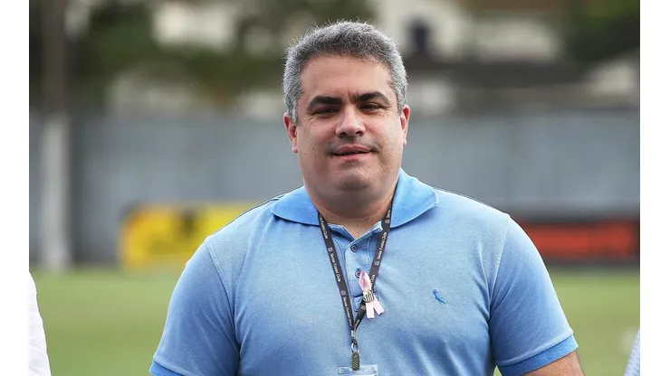 Rollo é o atual presidente do Santos — Foto: Pedro Ernesto Guerra Azevedo/Santos FC