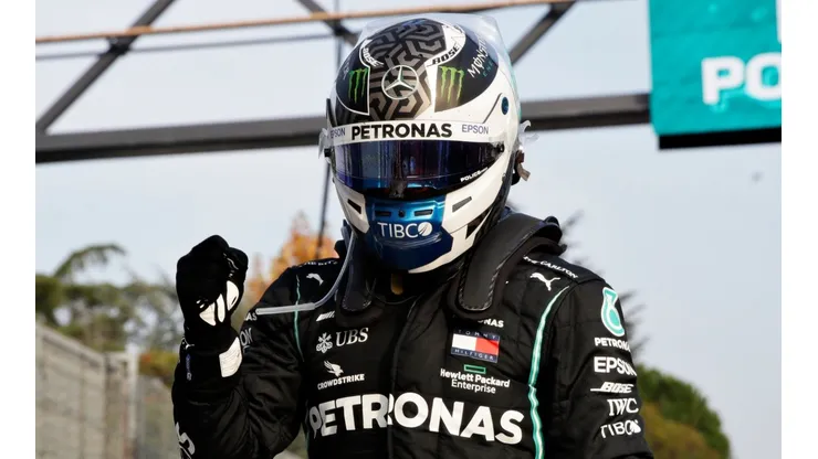 F1 Grand Prix of Emilia Romagna - Practice & Qualifying - Valtteri Bottas Pole Position