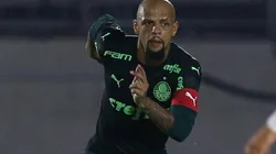 Felipe Melo voltou ao meio-campo contra o RB Bragantino - Foto: Cesar Greco/Palmeiras.
