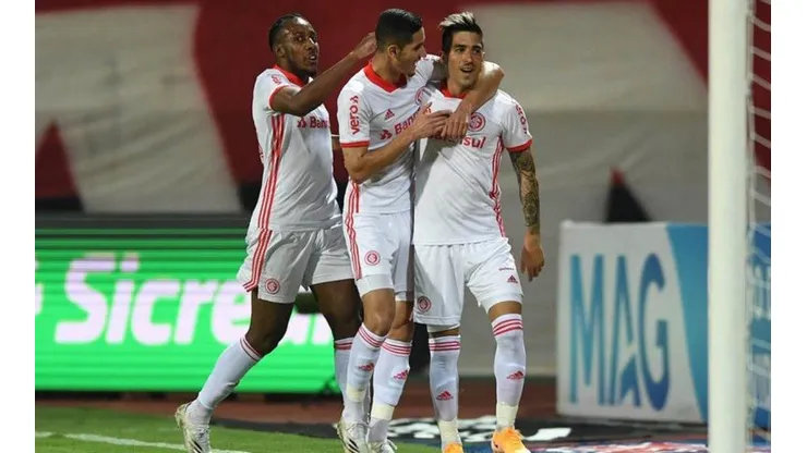 Leandro Fernández abriu o placar no início da partida - Foto: Ricardo Duarte/Internacional.