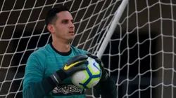 Gatito durante treino no Bota — (Foto: Vitor Silva / Botafogo)