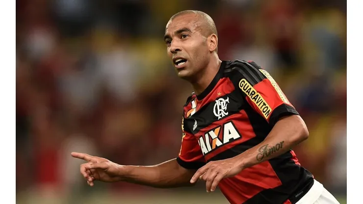 Sheik durante a segunda passagem pelo Fla — Foto: Getty Images