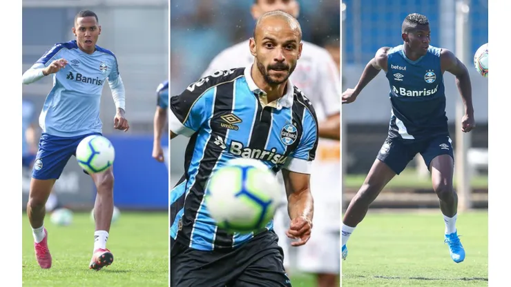 Dois por um? Grêmio estuda proposta por Orejuela (Montagem/Fotos: Lucas Uebel/Grêmio/Divulgação)