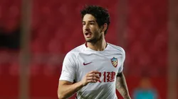 Pato nos tempos do futebol chinês — Foto: Getty Images