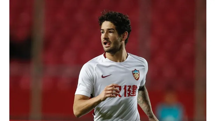 Pato nos tempos do futebol chinês — Foto: Getty Images