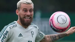 Lucas Lima exaltou a molecada da base - Foto: Cesar Greco/Palmeiras.