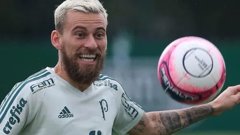 Lucas Lima exaltou a molecada da base - Foto: Cesar Greco/Palmeiras.
