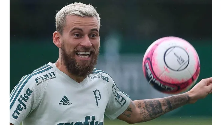Lucas Lima exaltou a molecada da base - Foto: Cesar Greco/Palmeiras.