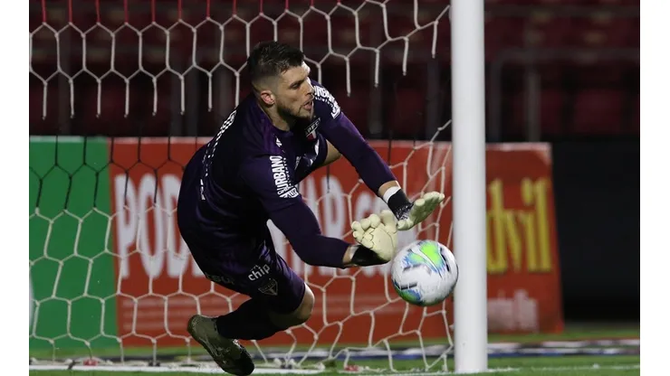 Goleiro foi o grande destaque do São Paulo (Foto: Rubens Chiri/saopaulofc.net)