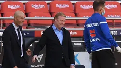 Zidane evita falar sobre arbitragem e "choro" de Koeman viraliza na web