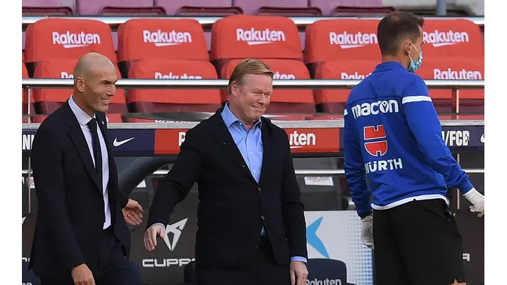 Zidane evita falar sobre arbitragem e "choro" de Koeman viraliza na web