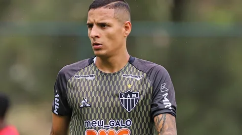 Lateral demonstrou estar empolgado para a partida - Foto: Pedro Souza/Atlético.