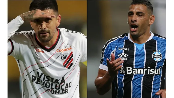 Athletico-PR x Grêmio tentam a reabilitação no Brasileirão neste domingo (25).
