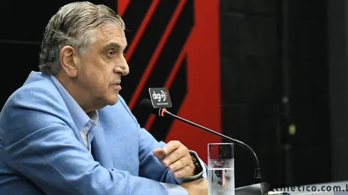 Confiança para 2021: presidente promete Athletico forte (Foto: Miguel Locatelli/Site Oficial do Athletico/Divulgação)