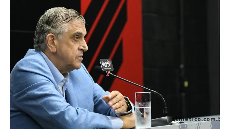 Confiança para 2021: presidente promete Athletico forte (Foto: Miguel Locatelli/Site Oficial do Athletico/Divulgação)
