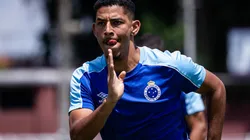 Antes emprestado ao América-RN, o atacante pode deixar o Cruzeiro. Foto: Gustavo Aleixo/Cruzeiro