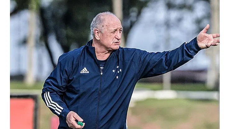 Felipão pode perder um de seus atacantes (Foto: Gustavo Aleixo/Cruzeiro)