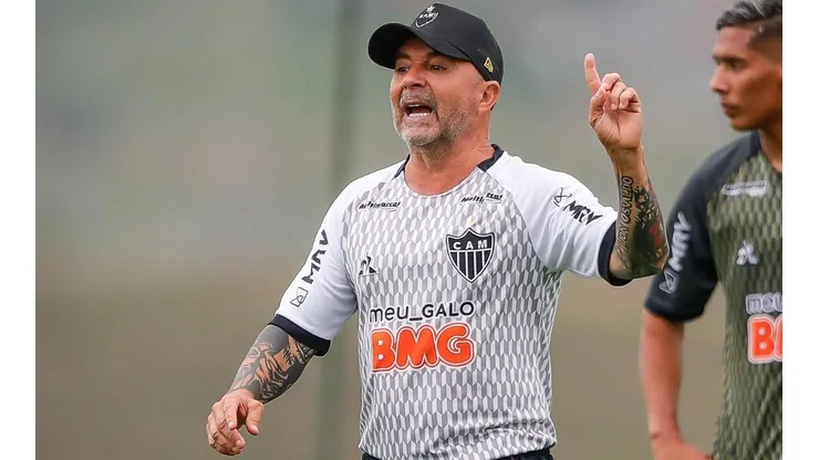 Sampaoli realizou uma reformulação no elenco - Foto: Bruno Cantini/Atlético.
