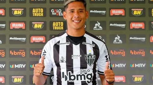 Zaracho: apresentado no Galo (Foto: Bruno Cantini / Agência Galo / Atlético / Divulgação)