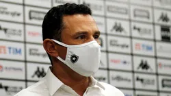 Dirigente do Fogão, Tulio revelou a proximidade do acerto com o atacante. Foto: Vitor Silva/Botafogo.