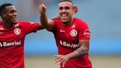 Tendo contrato vigente com o Inter, o atacante vira desejo do Cruzeiro. Foto: Ricardo Duarte / Internacional