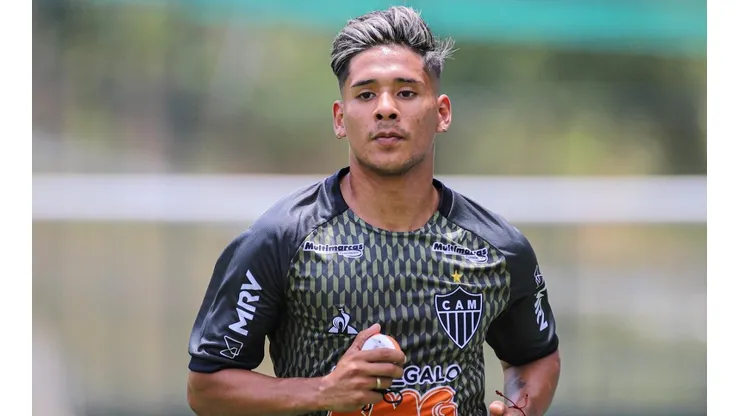Zaracho recebeu elogios de Sampaoli - Foto: Pedro Souza/Atlético.