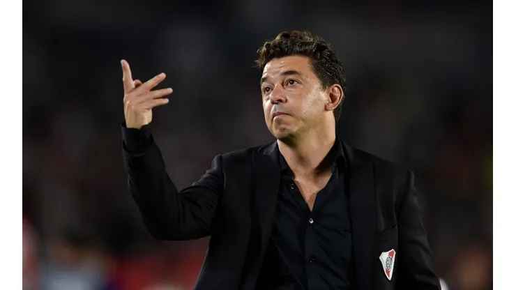 Marcelo Gallardo respondeu sobre possíveis saídas do River. Foto: Getty Images