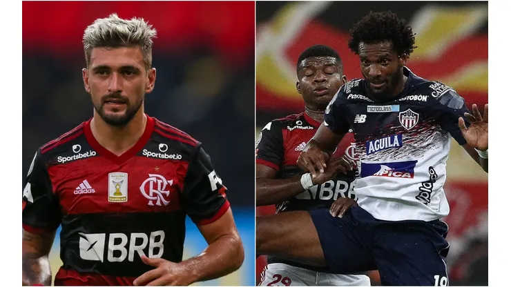 Flamengo x Junior Barranquilla duelam nesta quarta-feira, no estádio do Maracanã, pela fase de grupos da Libertadores - (Getty Images)