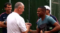 Robinho e Felipão trabalharam juntos no Guangzhou Evergrande, da China (Foto: Getty Images)
