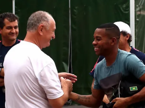 Felipão seria peça-chave na chegada de Robinho ao Cruzeiro, diz jornalista