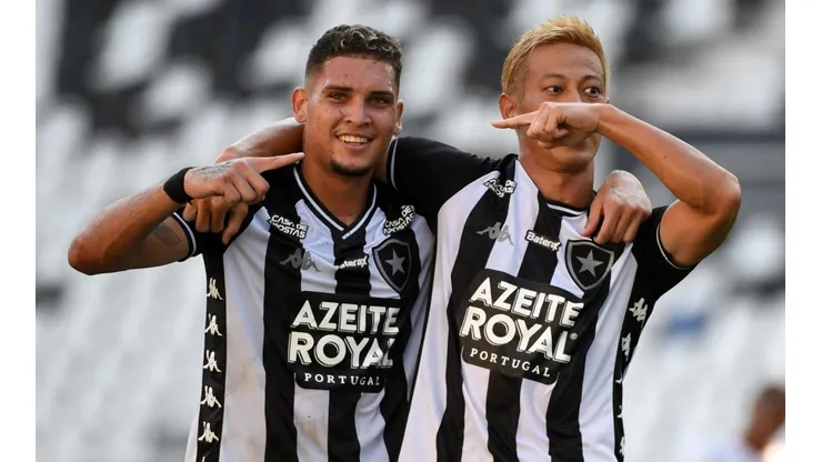 Botafogo x Goiás pela 17ª rodada do Campeonato Brasileiro - (Getty Images)