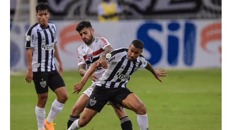 Na ocasião, o São Paulo foi batido pelo time mineiro por 3 a 0 (Foto: Getty Images)