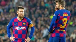 Messi não teve apoio recente do zagueiro espanhol - Foto: Getty Images.