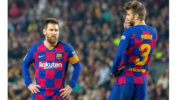 Messi não teve apoio recente do zagueiro espanhol - Foto: Getty Images.