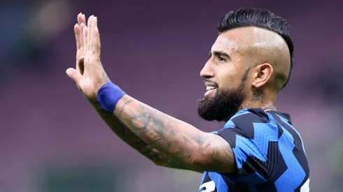 Vidal, atualmente na Inter, movimentou a torcida do Fla. Foto: Getty Images