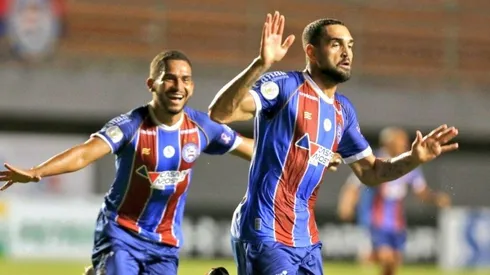 Gilberto foi o grande destaque contra o Atlético. Foto: Divulgação/Bahia