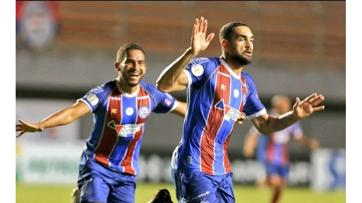 Gilberto foi o grande destaque contra o Atlético. Foto: Divulgação/Bahia