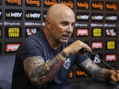 Sampaoli diz não entender revés do Galo frente ao Bahia: "Me custa explicar essa derrota"