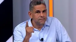 Nesta segunda-feira (19), o apresentador revelou a proximidade do Fla em acordo com um destaque. Foto: Reprodução/FOX