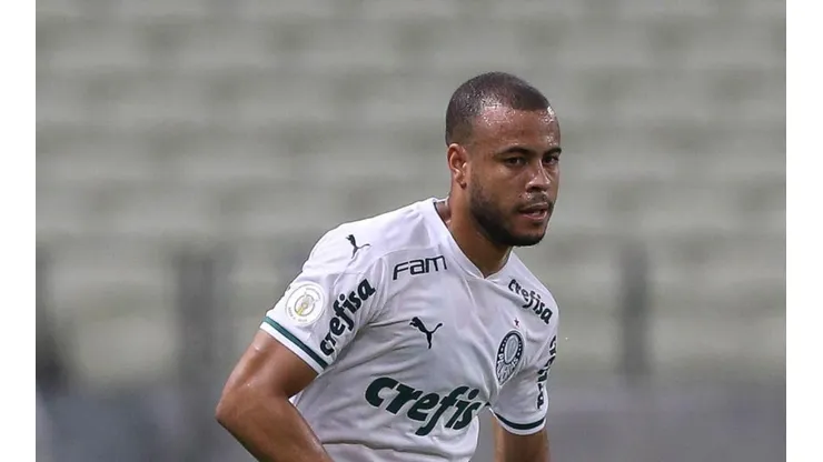 Mayke não fez uma boa partida diante do Fortaleza — (Foto: Cesar Greco/Palmeiras)
