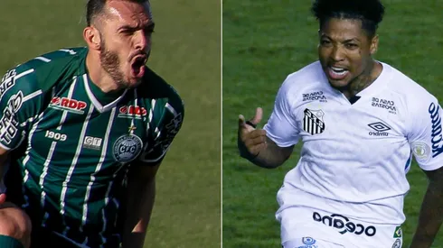 Em lados opostos na tabela do Brasileirão, Coritiba x Santos se enfrentam neste sábado