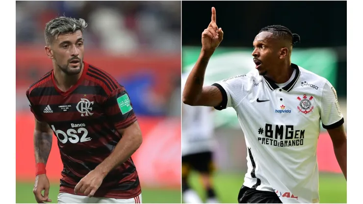 Corinthians e Flamengo se enfrentam pela 17ª rodada do Campeonato Brasileiro - (Getty Images)