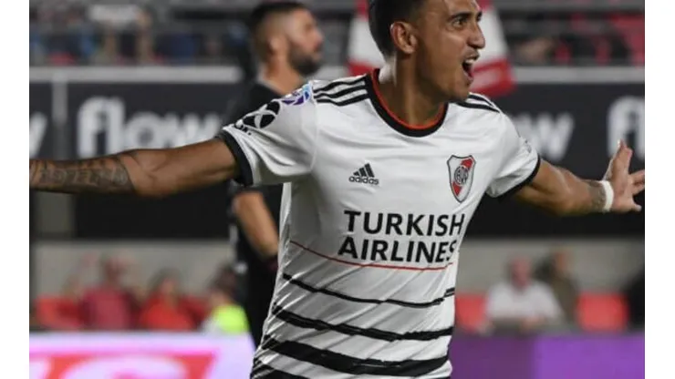 Também na mira de outro time do Brasil, o atleta vira desejo do Soberano. Crédito: Divulgação/River Plate