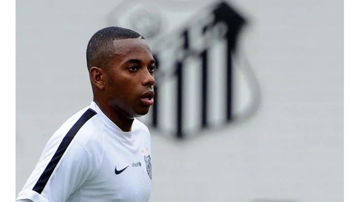 Em entrevista, Robinho se defendeu das acusações. Foto: Ivan Storti/Santos FC